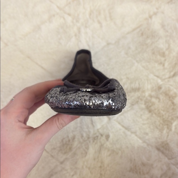 Women’s Flats, Tory Burch, Size 10, Gray & Silver, Sequins - Picture 5 of 6